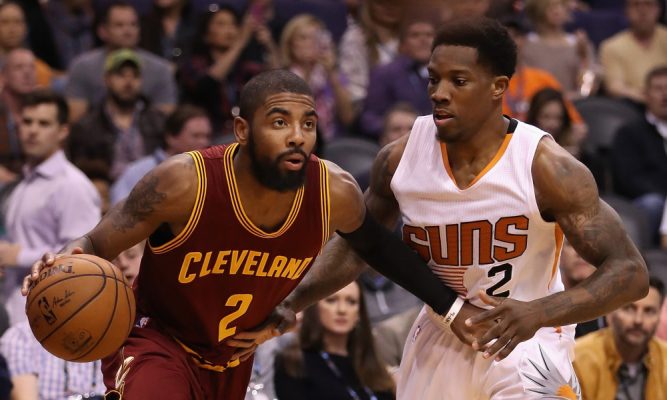 Kyrie Irving and Eric Bledsoe