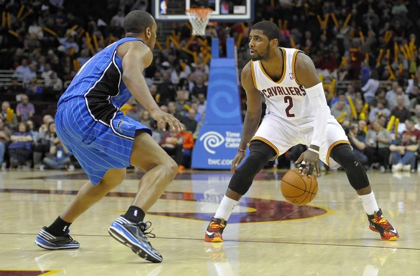 Kyrie Irving against the Magic