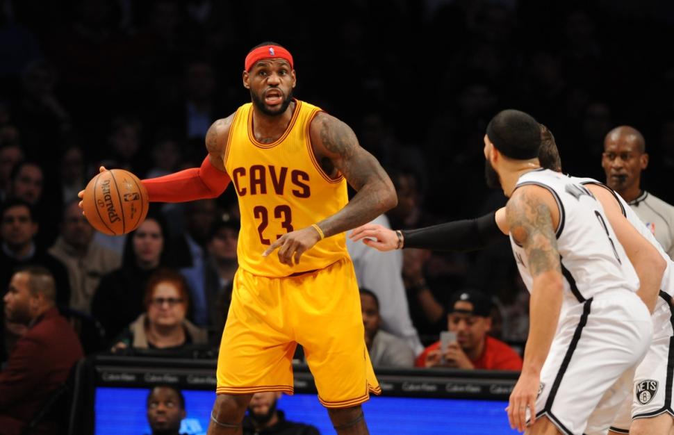 LeBron James against the Nets