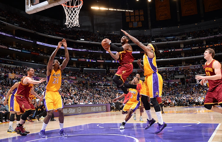Kyrie Irving vs. Los Angeles Lakers, January 15, 2015