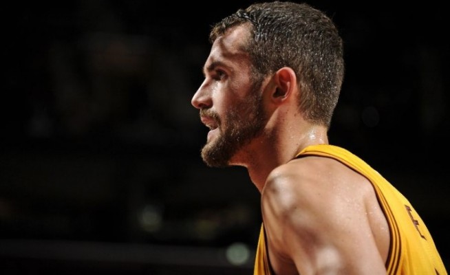 Kevin Love of the Cleveland Cavaliers