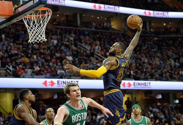 LeBron James vs. Boston Celtics