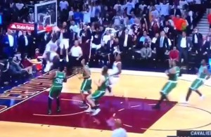 Video: LeBron James Soars to Throw Down the Alley-Oop from Kyrie Irving