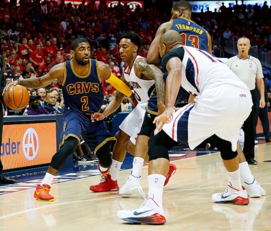 Cavs News: Kyrie Irving Aggravates Left Knee, Probable for Game 2