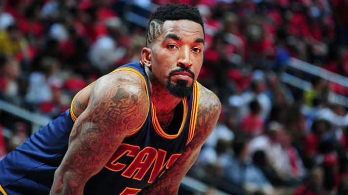 J.R. Smith of the Cleveland Cavaliers
