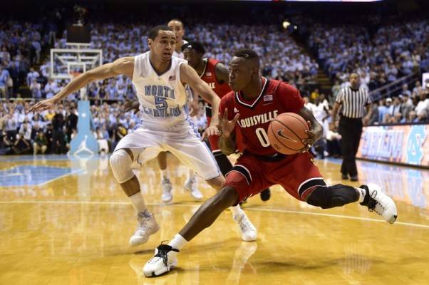 Terry Rozier of the Louisville Cardinals