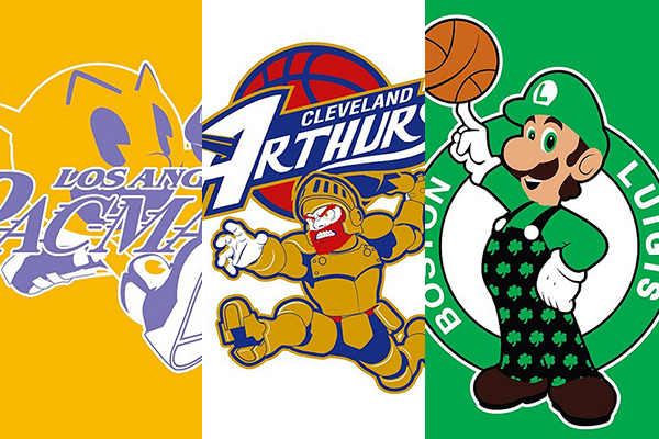 NBA logos redesigned