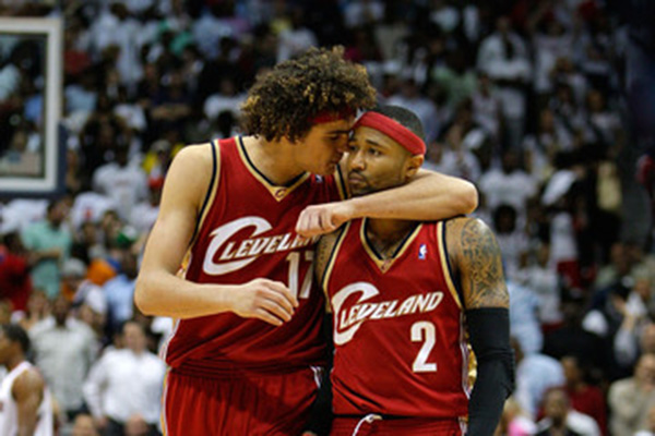 Anderson Varejao and Mo Williams