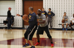 Kyrie Irving Practicing