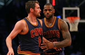 LeBron Frustrated by Kevin Love Showing up out of Shape
