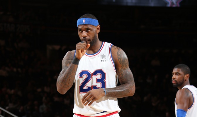 LeBron James Leads East All-Star Voting