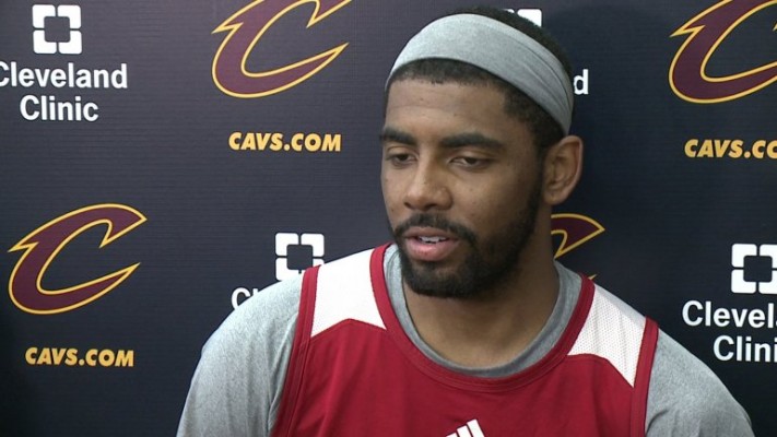 Kyrie Irving practice