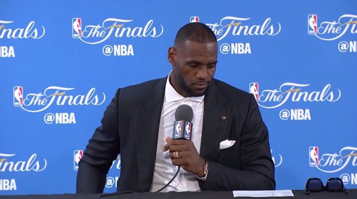 Video: LeBron James Disgusted With Game 2 Stat Sheet