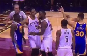 Video: LeBron James and Draymond Green Get Into Heated Altercation