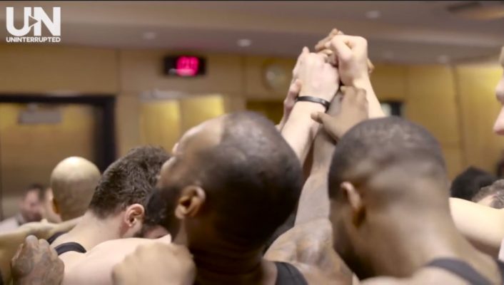 Video: LeBron James Gives One Final Pep Talk Before Historic Game 7