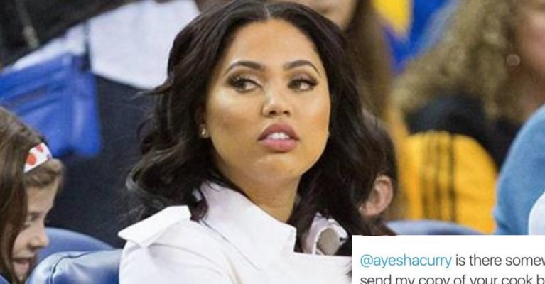 Cavs Fan Owns Ayesha Curry So Bad on Twitter, She Immediately Blocks Him