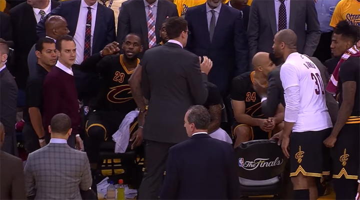 Video: LeBron James Tells Tyronn Lue to Give Kyrie Irving Game-Winning Basket in Game 7