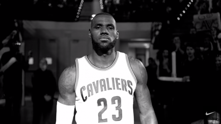 para justificar filosofía Arco iris Video: LeBron James Stars in Chilling New Nike Commercial 'Come out of  Nowhere' - Cavaliers Nation