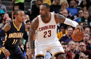 LeBron James vs. Indiana Pacers