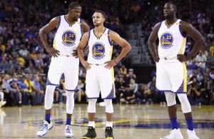 Kevin Durant, Stephen Curry, Draymond Green