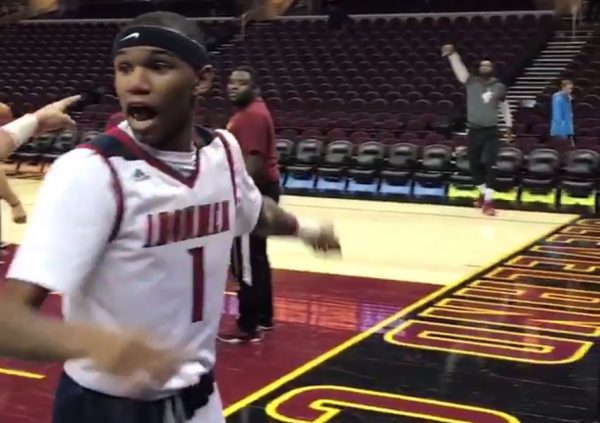 Video: High Schoolers Freak Out When They See LeBron