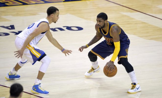 Stephen Curry and Kyrie Irving
