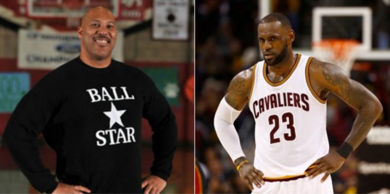 Lonzo Ball's Father and LeBron James