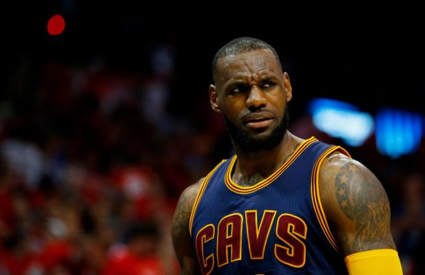 LeBron James Cleveland Cavaliers Angry Playoffs