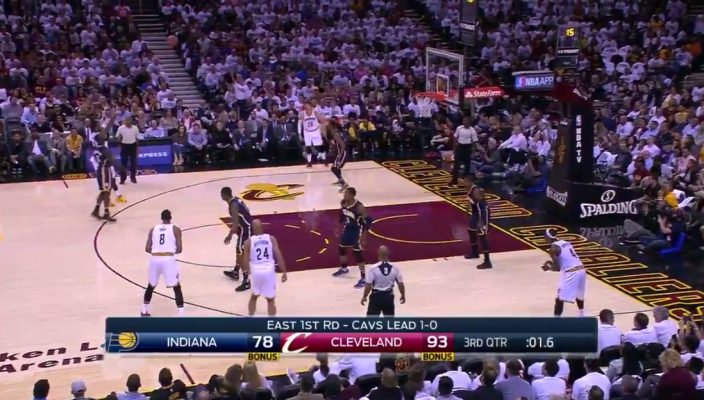 Kyrie Irving Drains 3-Pointer in Lance Stephenson's Face, Proceeds to Talk Trash
