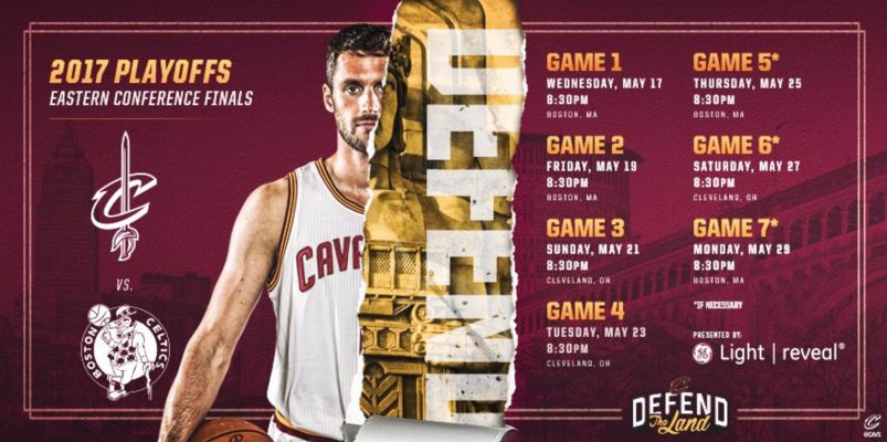 Eastern Conference Finals Schedule