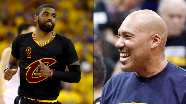 Kyrie Irving and LaVar Ball