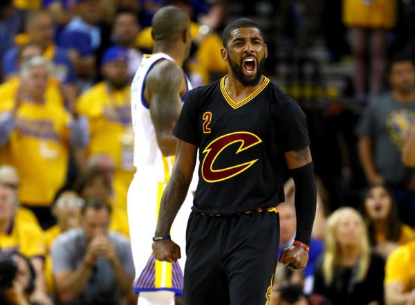Kyrie Irving Sleeved Black Jersey Game 5 2016 NBA Finals