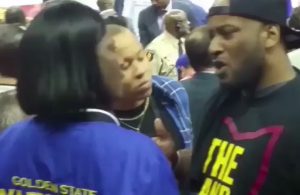 Video: Draymond Green's Mom Gets Into Heated Altercation With Cavs Fan, Cops Involved