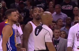 Video: Dahntay Jones Talks Trash to Kevin Durant While on Bench