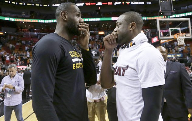 Dwyane Wade Sends Direct Message to LeBron James in Wake of Game 4