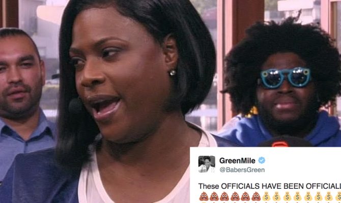Draymond Green's Mom Goes Off on Referees as Cavs Win Game 4
