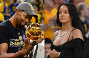 Kevin Durant and Rihanna