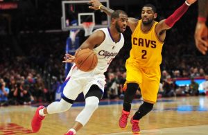 Chris Paul and Kyrie Irving Cavs