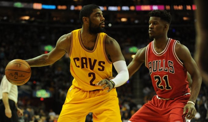 Kyrie Irving and Jimmy Butler Cavs Bulls