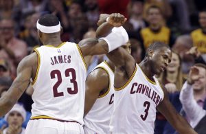 LeBron James and Dion Waiters Cavs