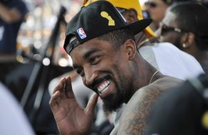 J.R. Smith Laughing