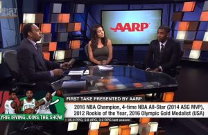 Kyrie Irving First Take Stephen A. Smith