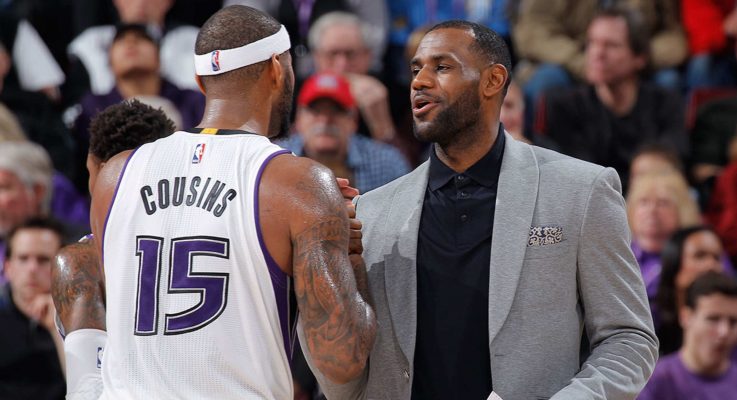 LeBron James and DeMarcus Cousins