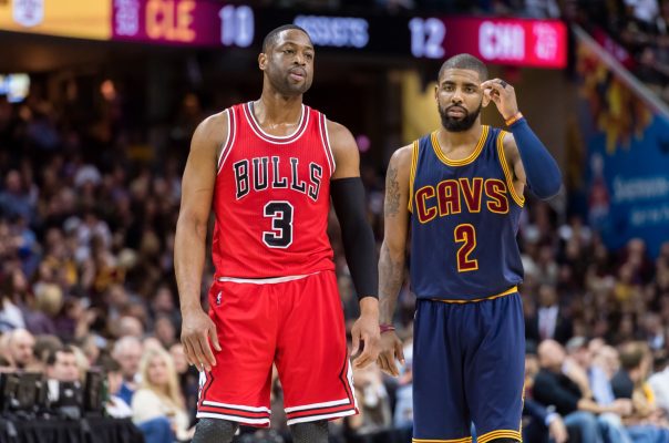 Dwyane Wade and Kyrie Irving Bulls