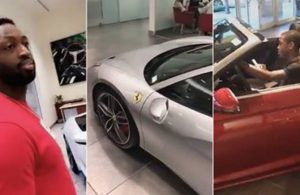 Video: Dwyane Wade Goes Car Shopping With 15-Year-Old Son Zaire