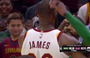 Video: LeBron James and Kyrie Irving Show Each Other Love After Game With Secret Handshake