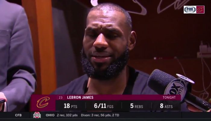 Video: LeBron James Explains Why Cavs Are Struggling So Much to Start Season