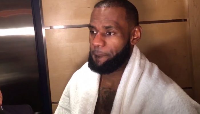 Video: LeBron James Reacts to Cavs Losing Third Straight Game