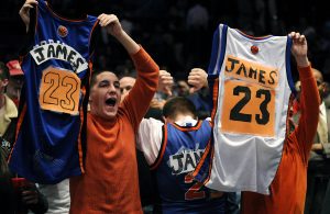 LeBron James Knicks Fans