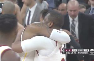 VIDEO: LeBron Embraces Teammates as He Becomes Youngest Player to Reach 30K Points